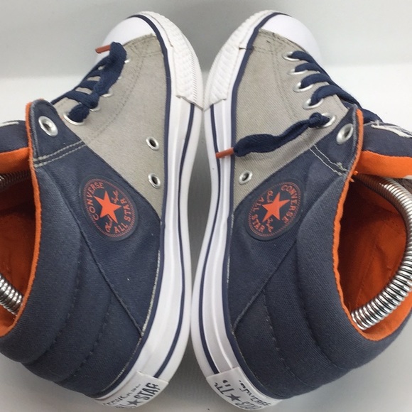 Youth Converse canvas slip ons with laces - Picture 10 of 14